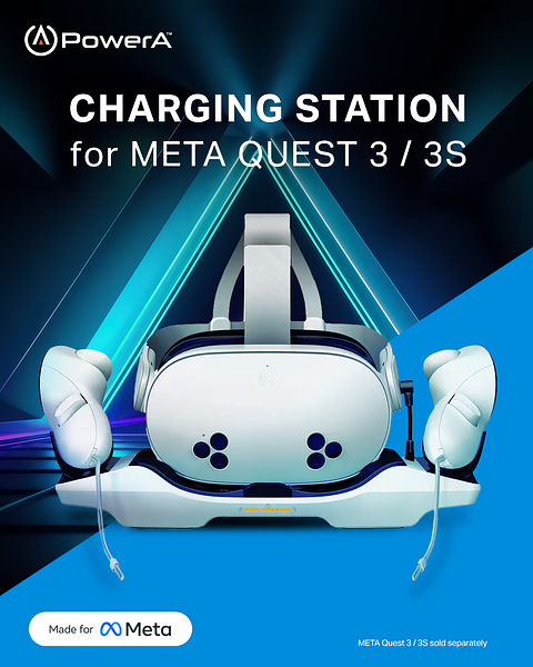 PowerA Launches Stylish RGB Charging Station for PlayStation Portal Remote Player
