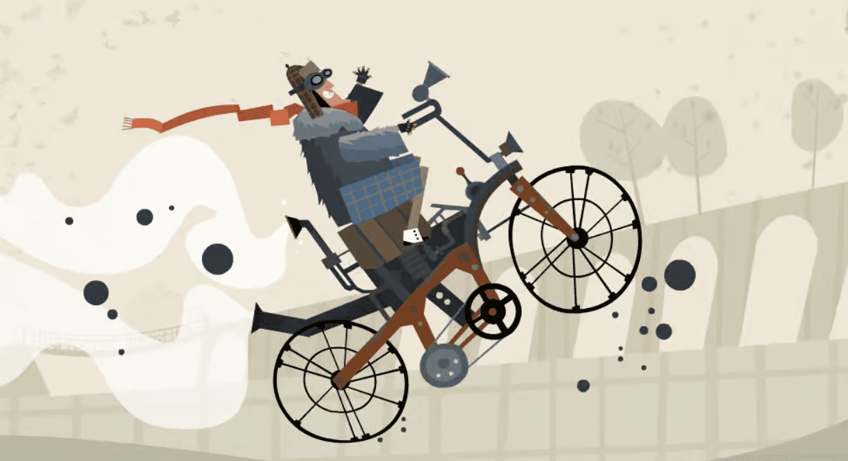 Calle de motociclistas