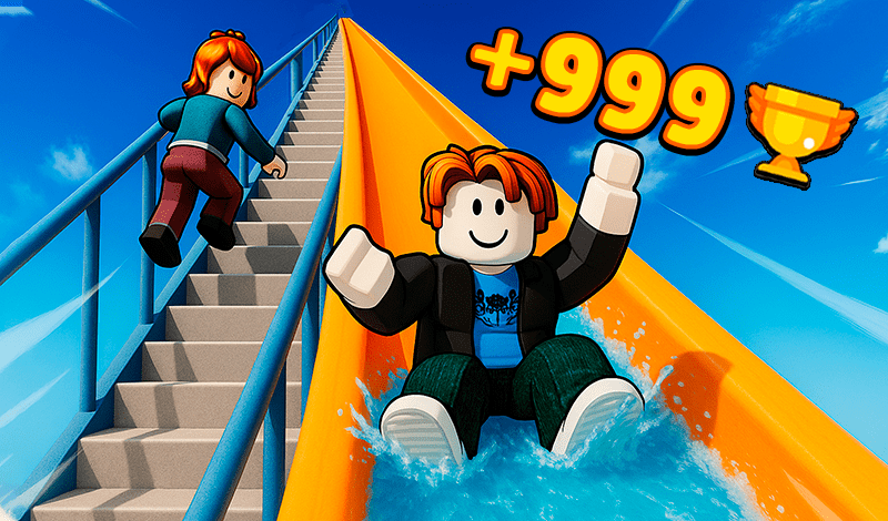 Обби: Взбирайся и спускайся