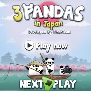 3 Pandas in Japan